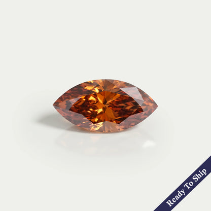 2.80 Carat Champagne Marquise Diamond Loose Loose