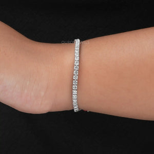 Lab Grown Diamond Tennis Bracelet