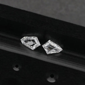 Modified Arrow  Cut Lab Grown Diamond Pair