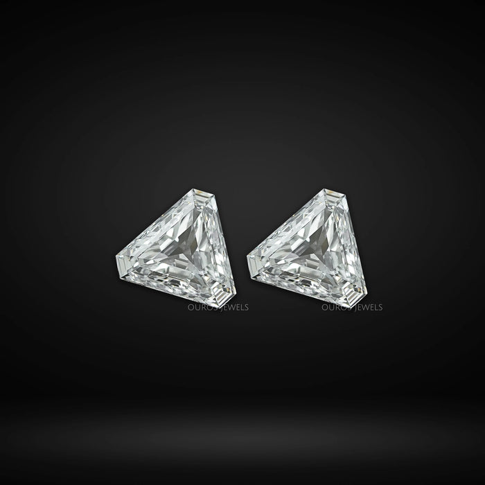 Triangle Cut Lab Diamond Matching Pair