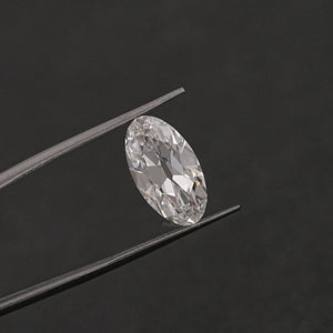 Old Mine Moval Cut Lab Grown Diamond