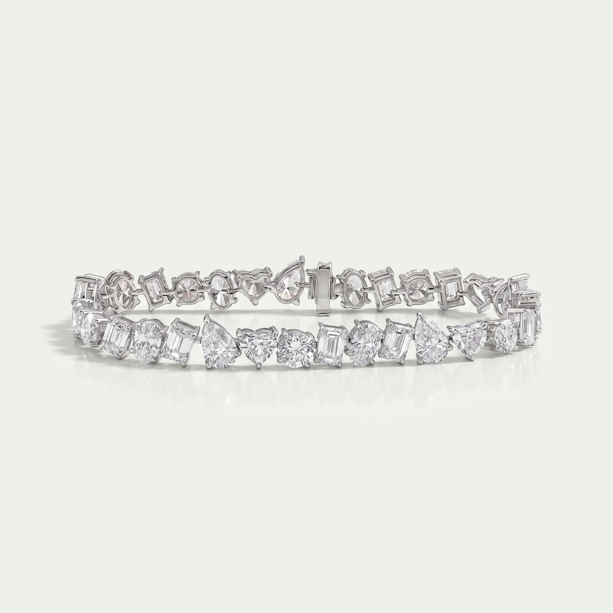 Brilliant Multi Shape Lab Diamond Bracelet Bracelet