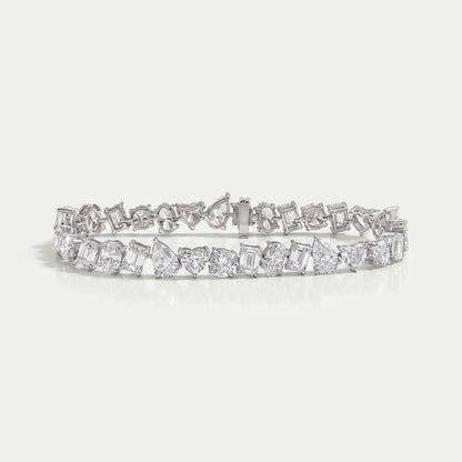 Brilliant Multi Shape Lab Diamond Bracelet Bracelet
