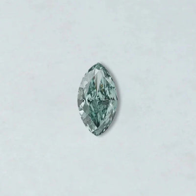 1.25 Carat Green Marquise Cut Lab Created Diamond