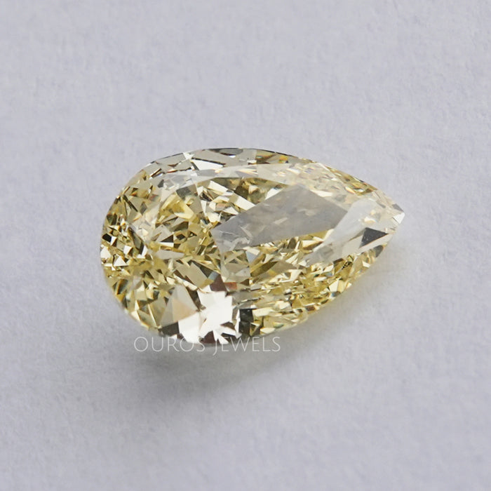Pear Cut Lab Diamond With 2.15 Carat
