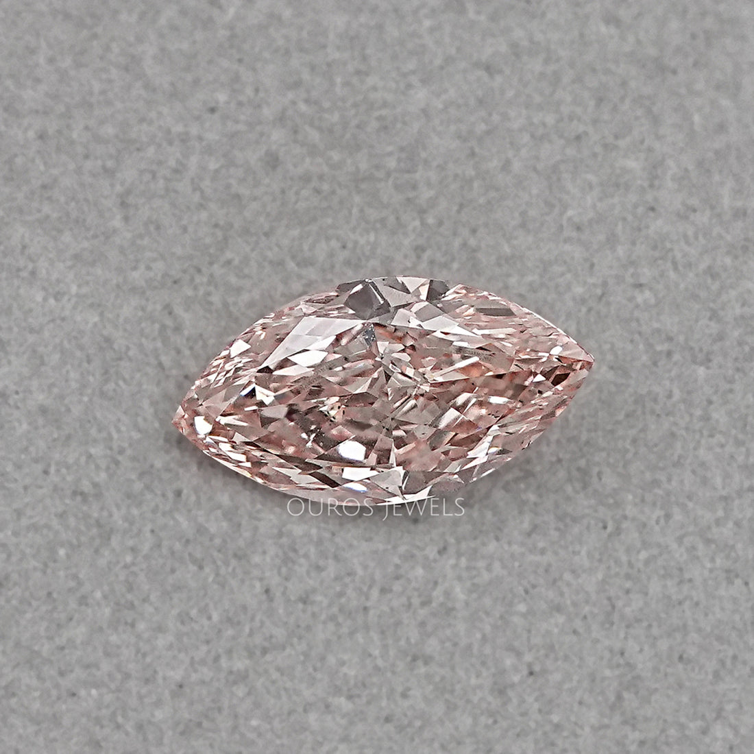 4.00 CT Fancy Pink Marquise Cut Lab Diamond