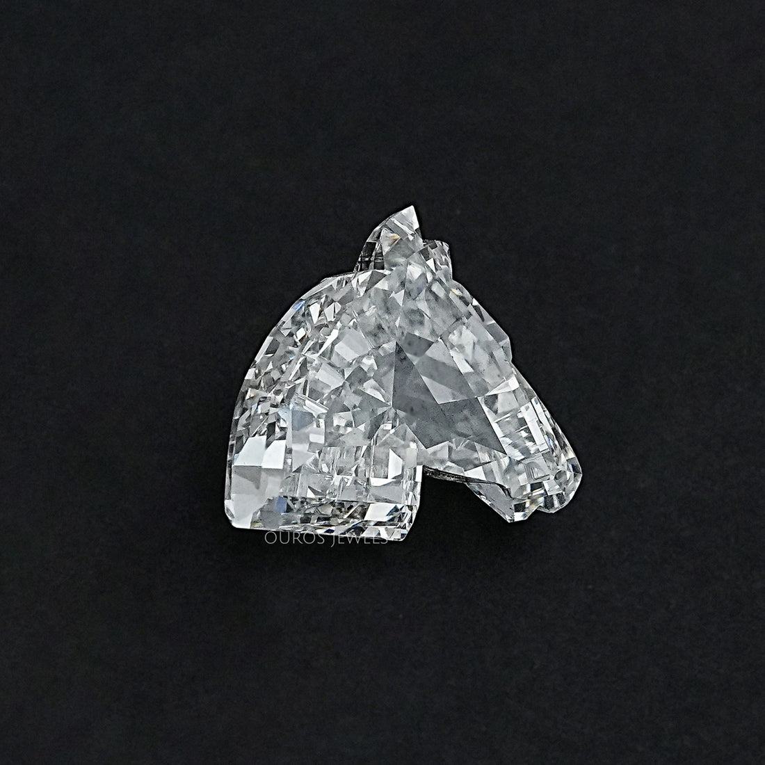Horse Head Cut Lab Grown Loose Diamond