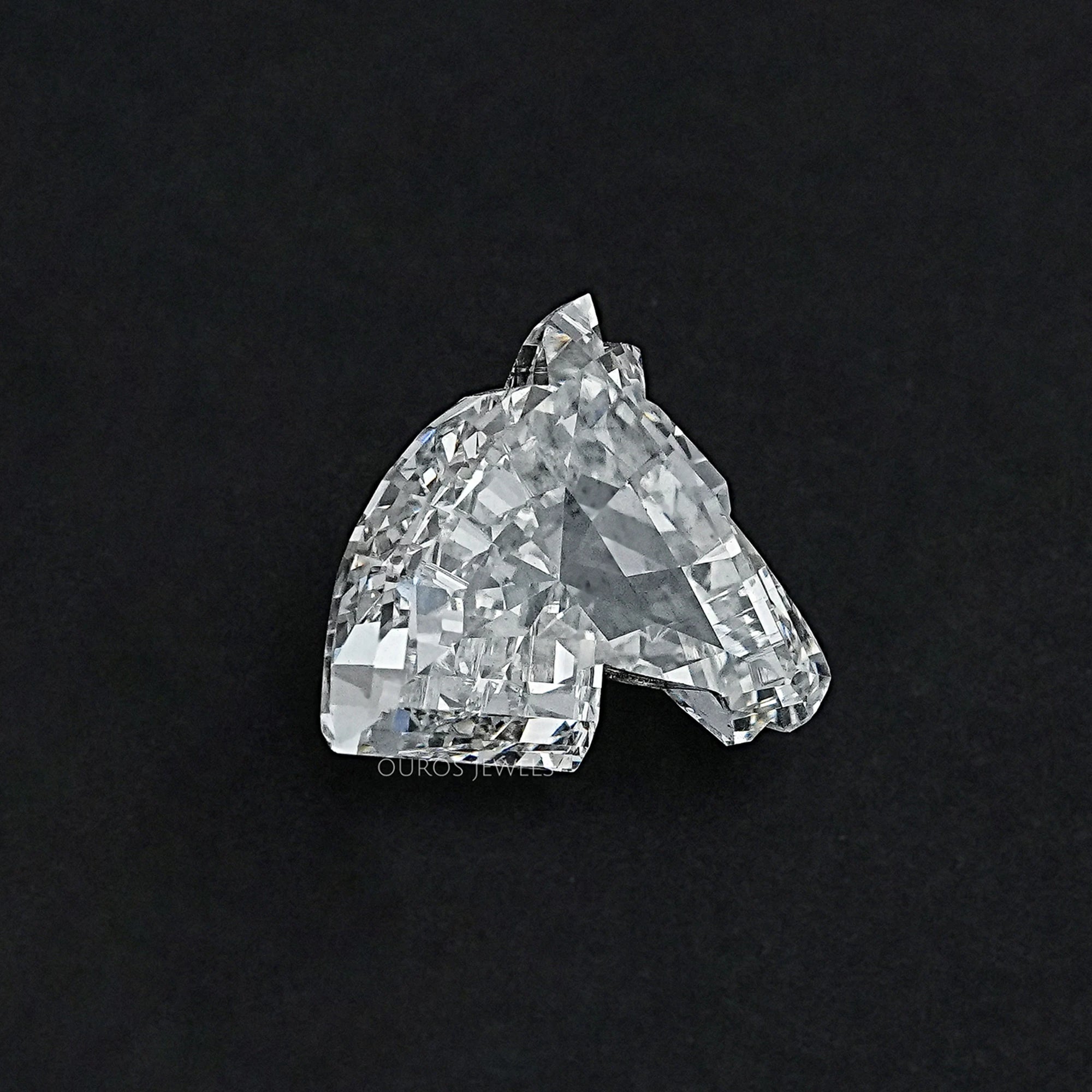 Horse Head Cut Lab Grown Loose Diamond