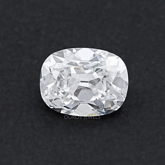 6.00 Carat Old Mine Cushion Cut Lab Grown Diamond