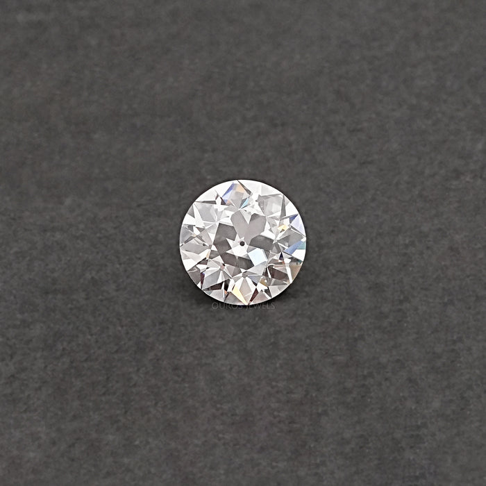 Flower Pattern  Old European  Round  Cut  Diamond