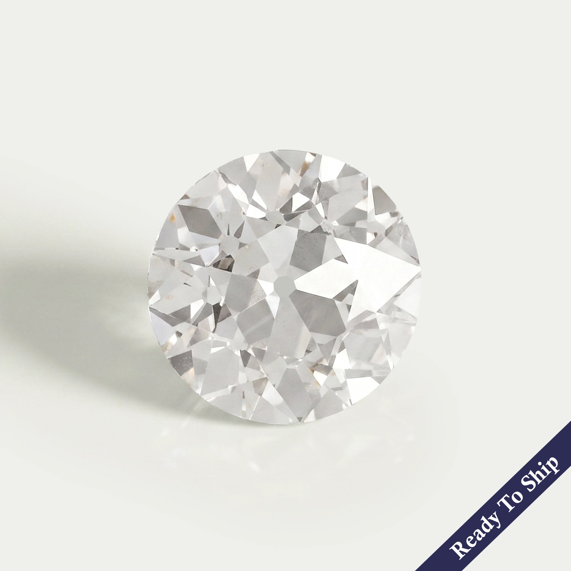 Certified Old European Round Cut Loose Diamond Loose