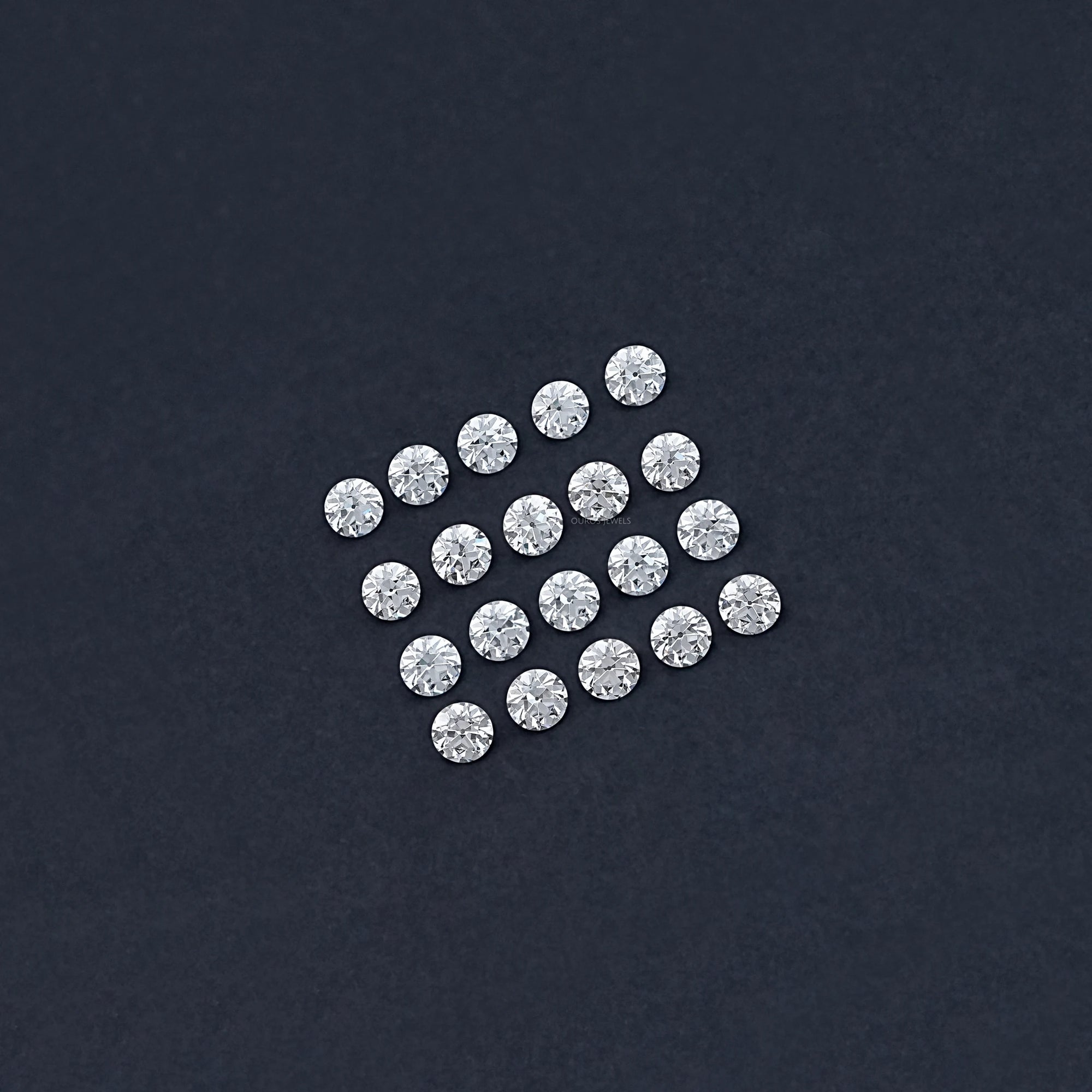 Traditional OEC Round Cut Diamond