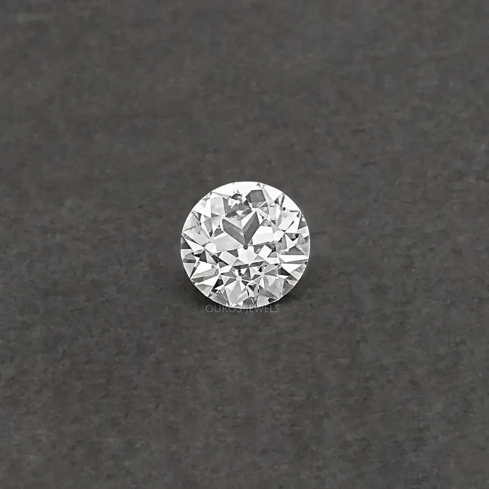Flower Pattern  Old European  Round  Cut  Diamond