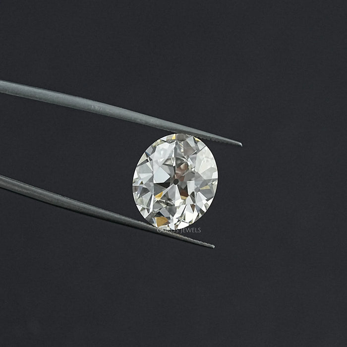 9.13 CT Old Mine Oval Cut Lab Grown Diamond