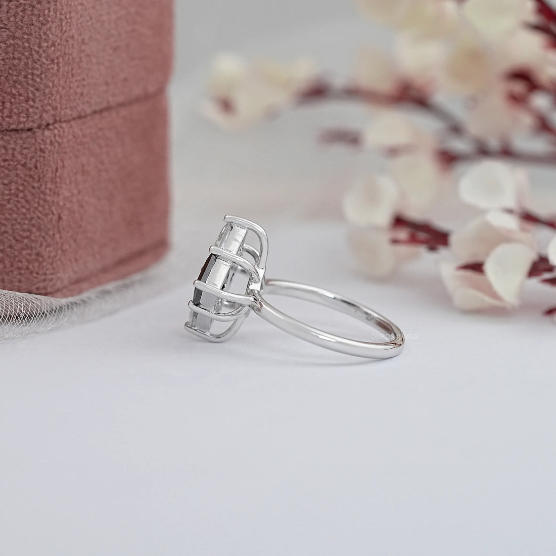 Black Princess Lab Diamond Anniversary Ring Rings