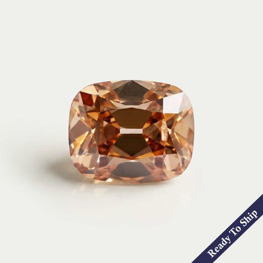 Old Mine Cushion Champagne Lab Grown Diamond Loose