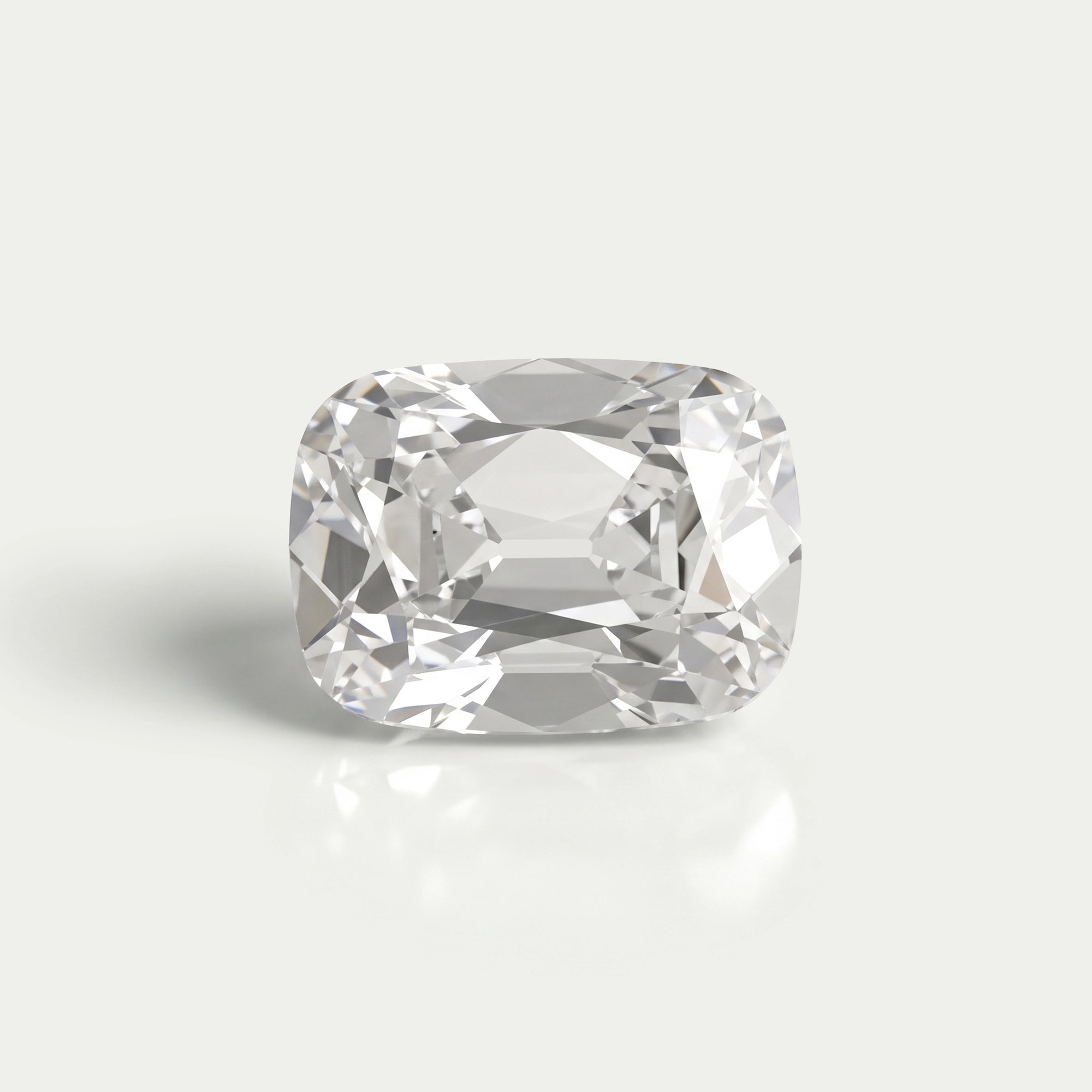 Old Mine Cushion Cut Lab Grown Diamond Loose
