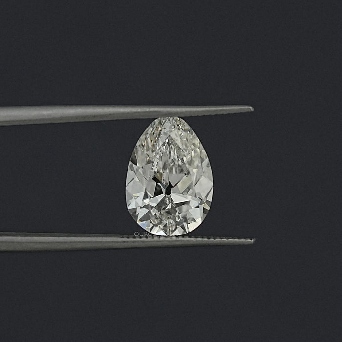3.54 CT Old Mine Pear Lab Grown Loose diamond