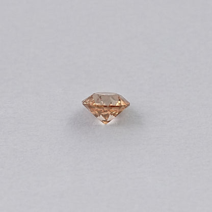 OEC Round Cut Loose Diamond - Champagne Loose