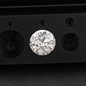 Flower Pattern  Old European  Round  Cut  Diamond