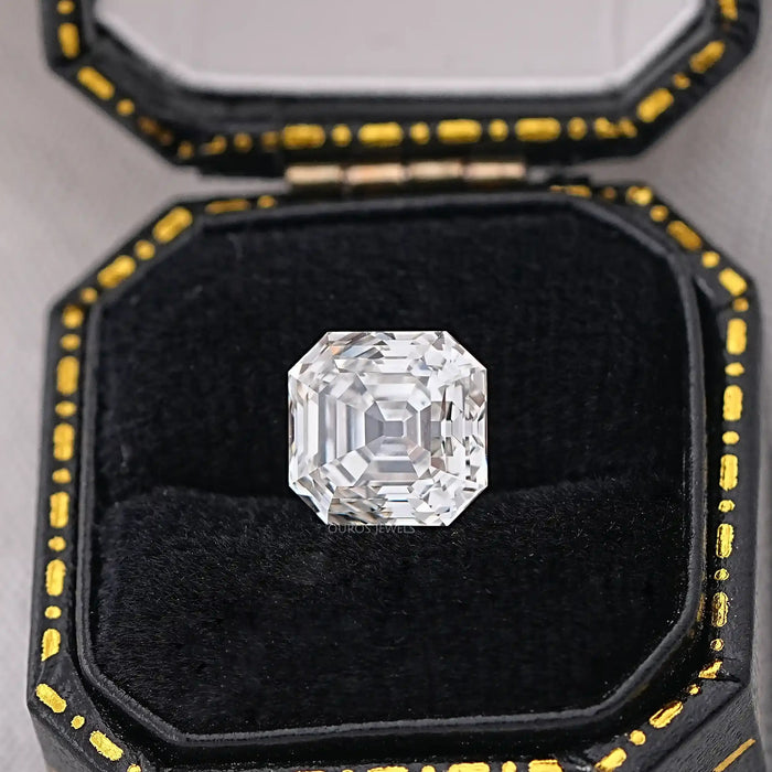 Old Mine Asscher Cut Lab Grown Diamond