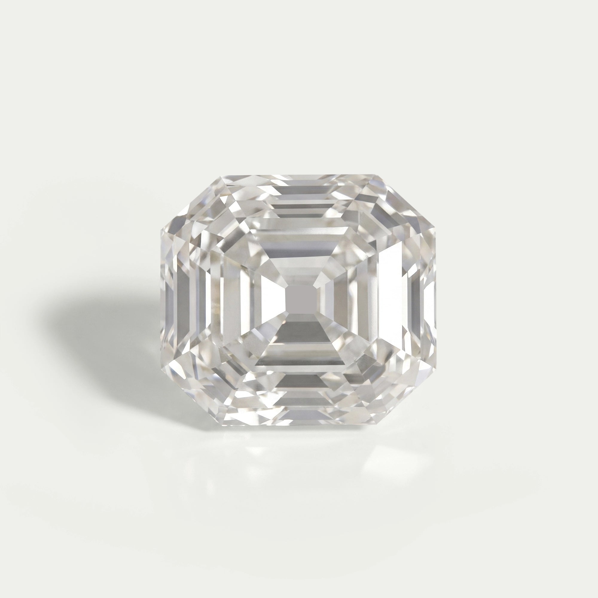 Old Mine Asscher Lab Grown Loose Diamond - 6.90 Carat