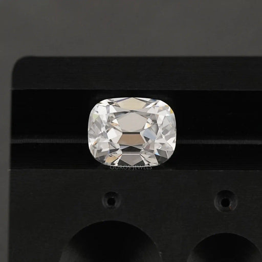 old mine cushion cut lab grown diamond