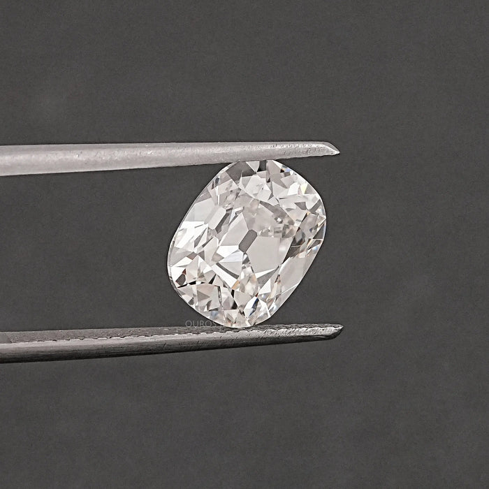 Stunning  Old Mine Cushion Cut Lab Grown Diamond