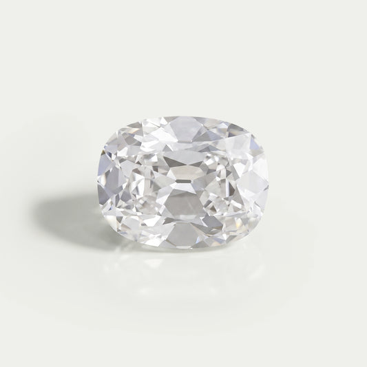6.00 Carat Old Mine Cushion Cut Lab Grown Diamond Loose