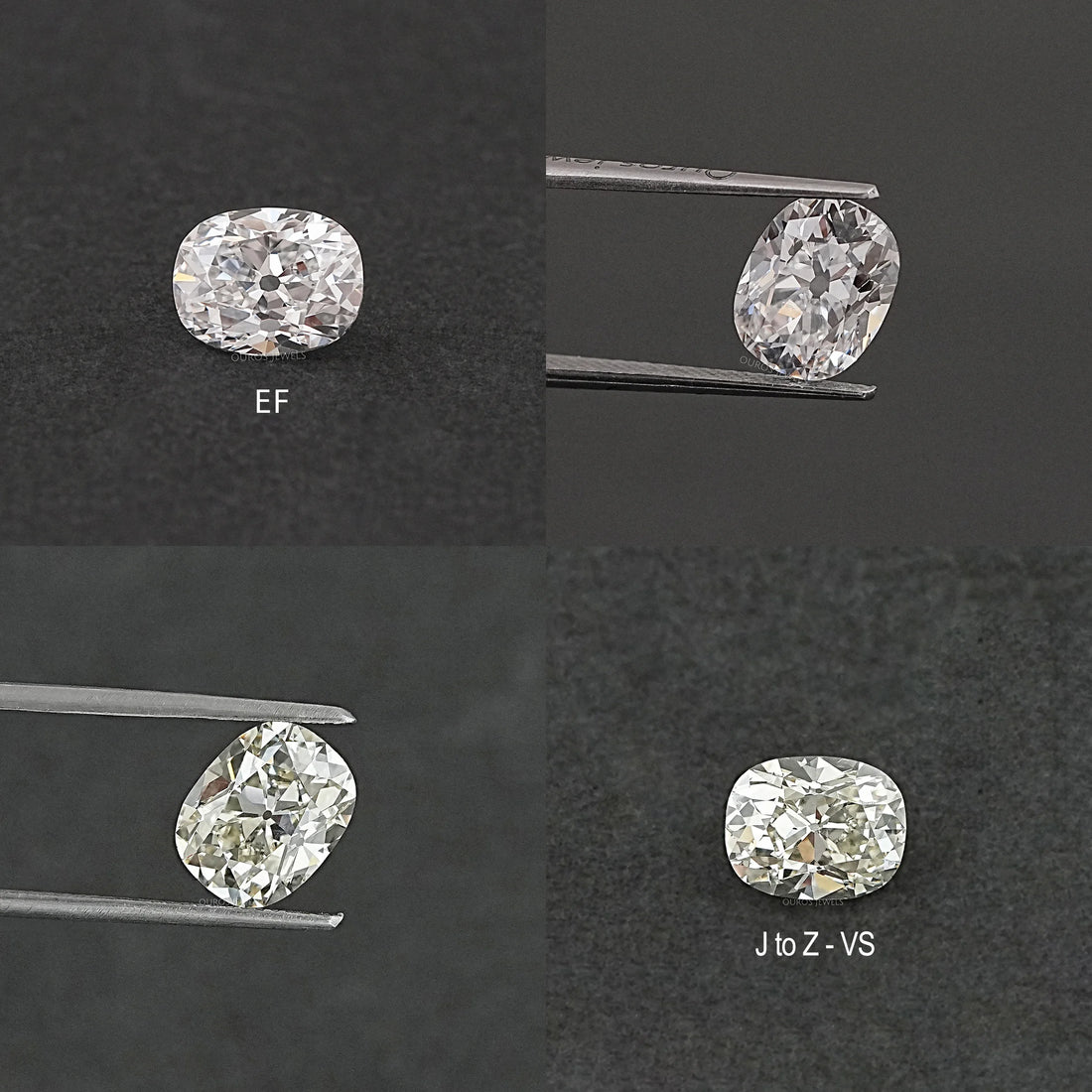 Old Mine Cushion Cut Lab Diamond Loose