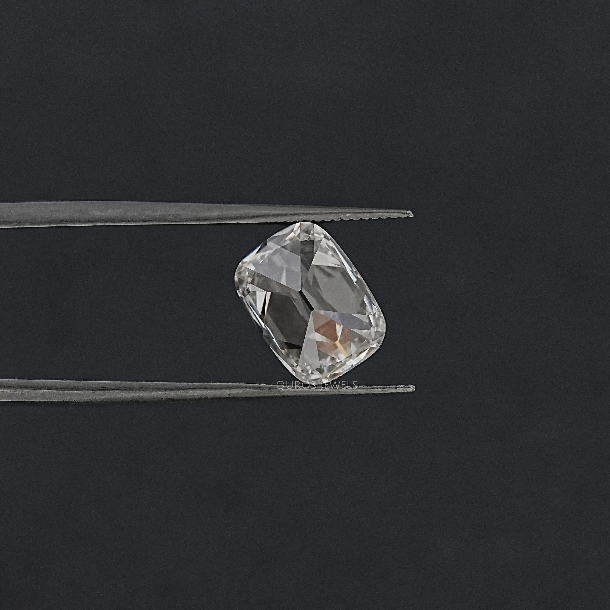 Certified Old Mine Cushion Cut Lab Diamond Loose