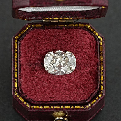 Old Mine Cushion Cut Lab Diamond JK VS Loose