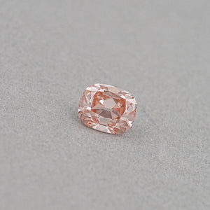 Pink Cushion Cut Lab Grown Diamond 