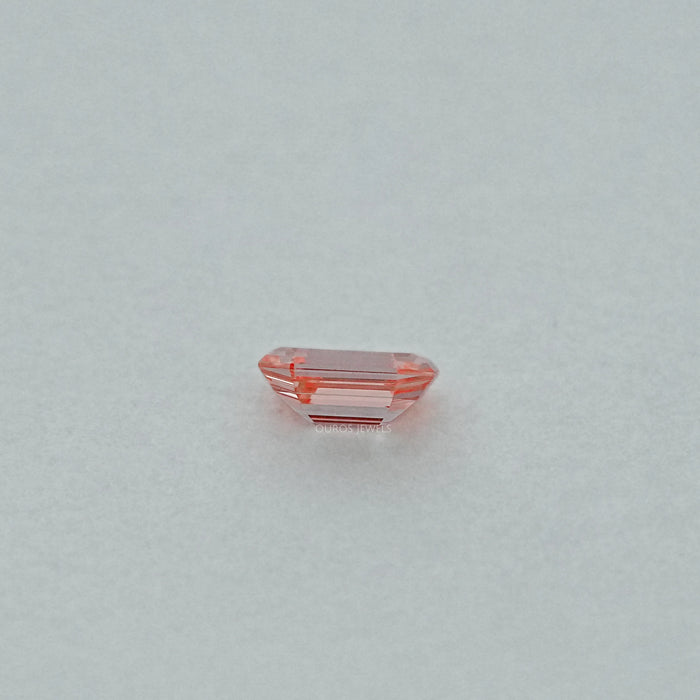 Light Pink Old Mine Emerald Lab Grown Diamond