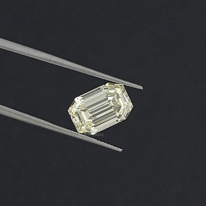 Old Mine Emerald Cut Lab Grown Diamond