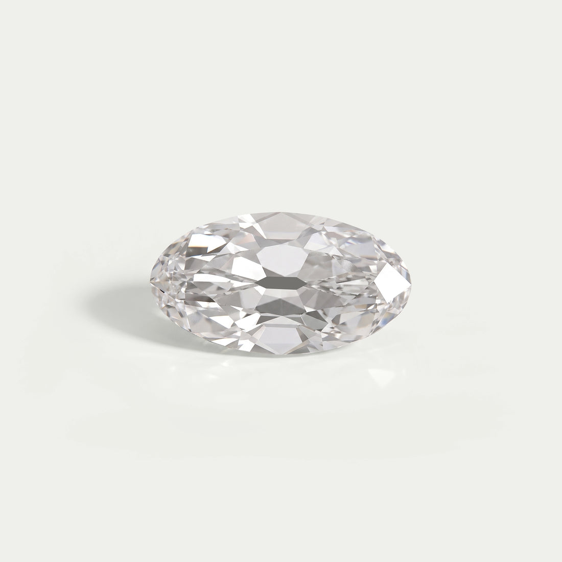 Old Mine Moval Cut Lab Grown Diamond - 6.25 Carat