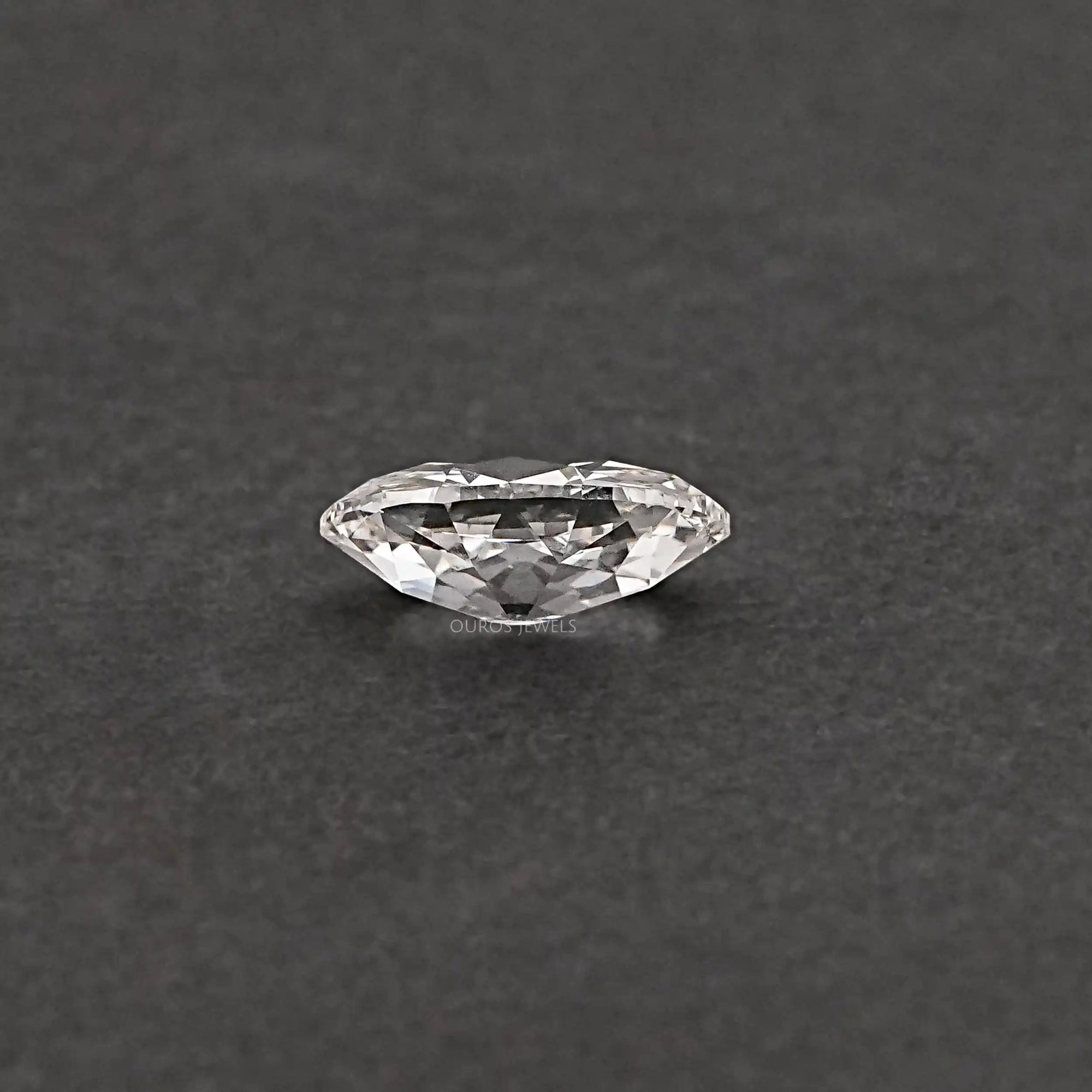 Moval Shape Lab Diamond - Old Mine Cut Loose