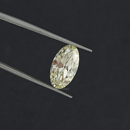 3.40 CT Old Mine Moval Cut Loose Diamond Loose