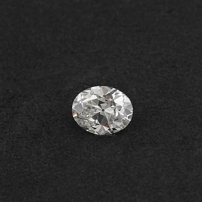 Oval Cut Lab Grown Diamond With Old Mine shape