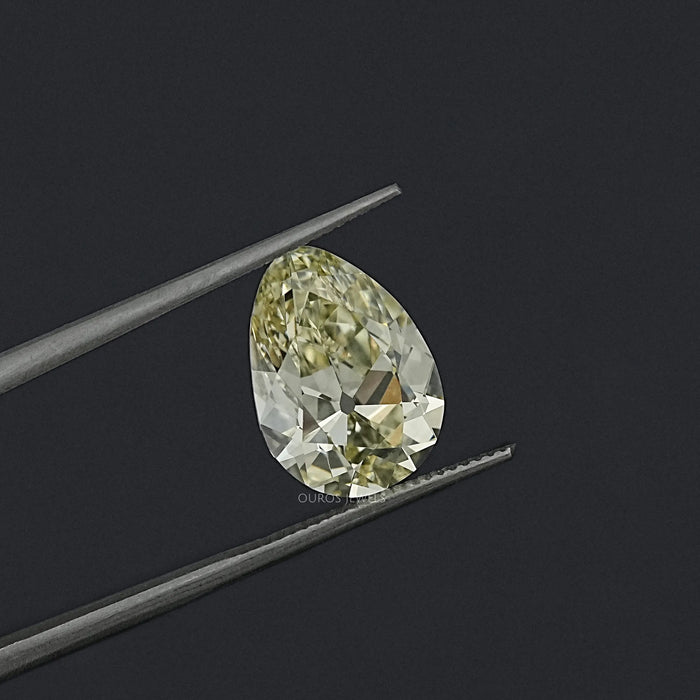 Old Mine Pear Cut Lab Grown Diamond
