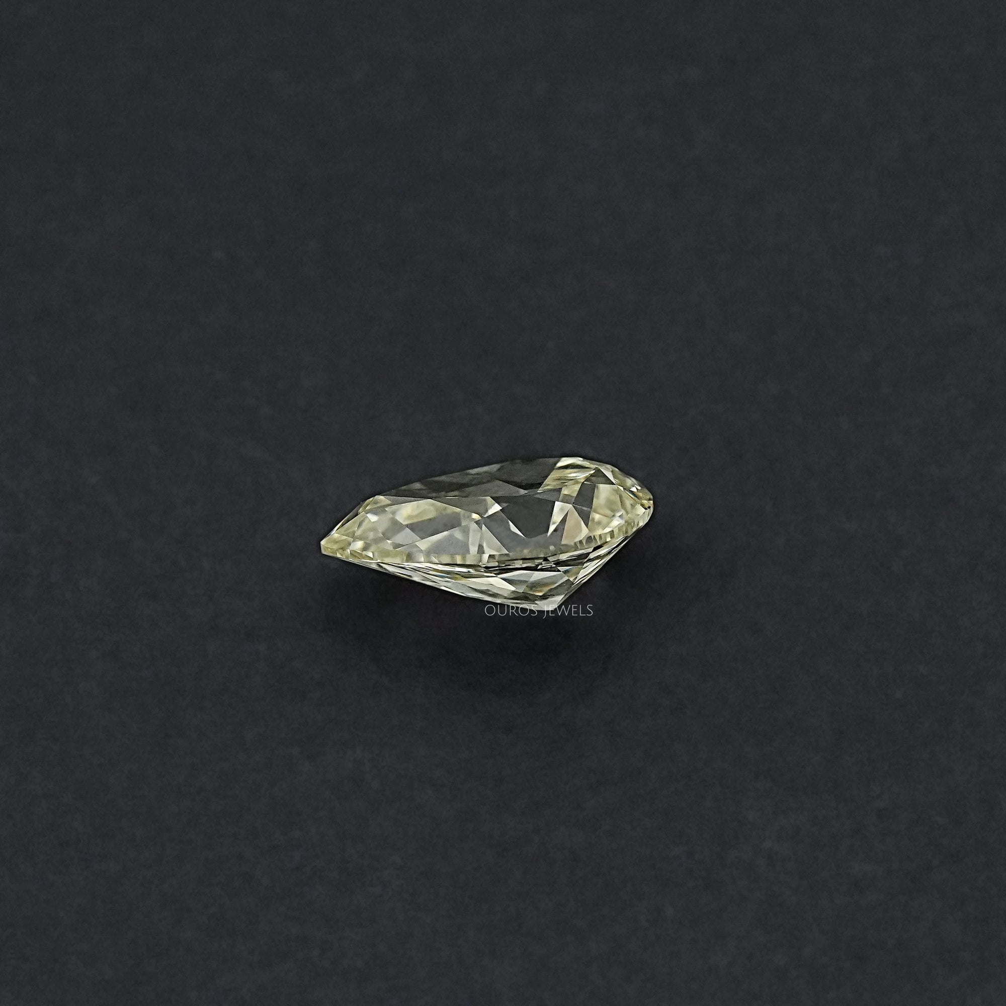 3.47 CT Loose Old Mine Pear Cut Loose Loose