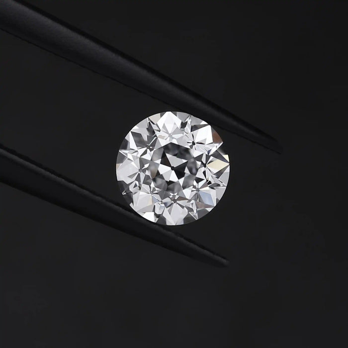 Old European Round Cut Lab Diamond With 1.10 Carat