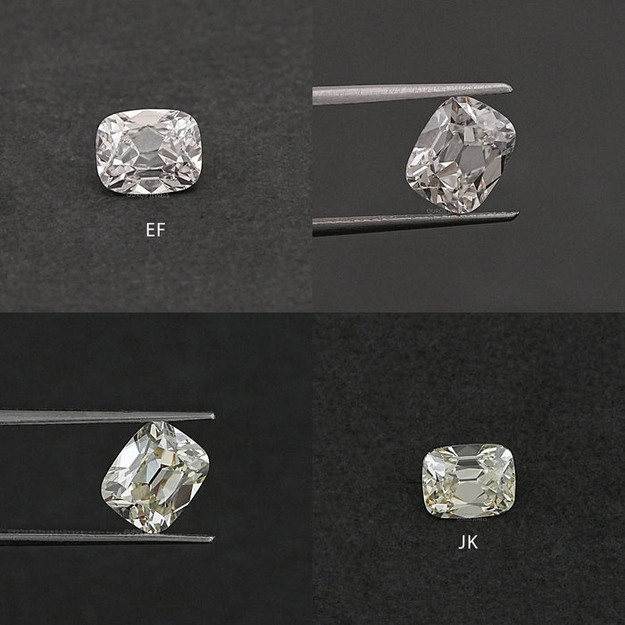 Old Cushion Cut Lab Grown Diamond