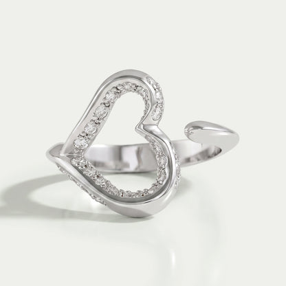 Open Heart Lab Diamond Cuff Ring Ring