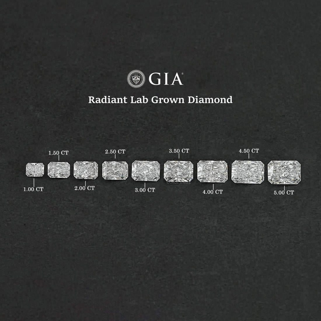 IGI Certified Radiant Cut Lab Grown Diamond Loose