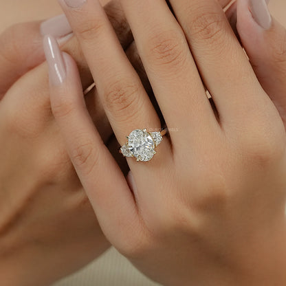 Three Stone Engagement Ring