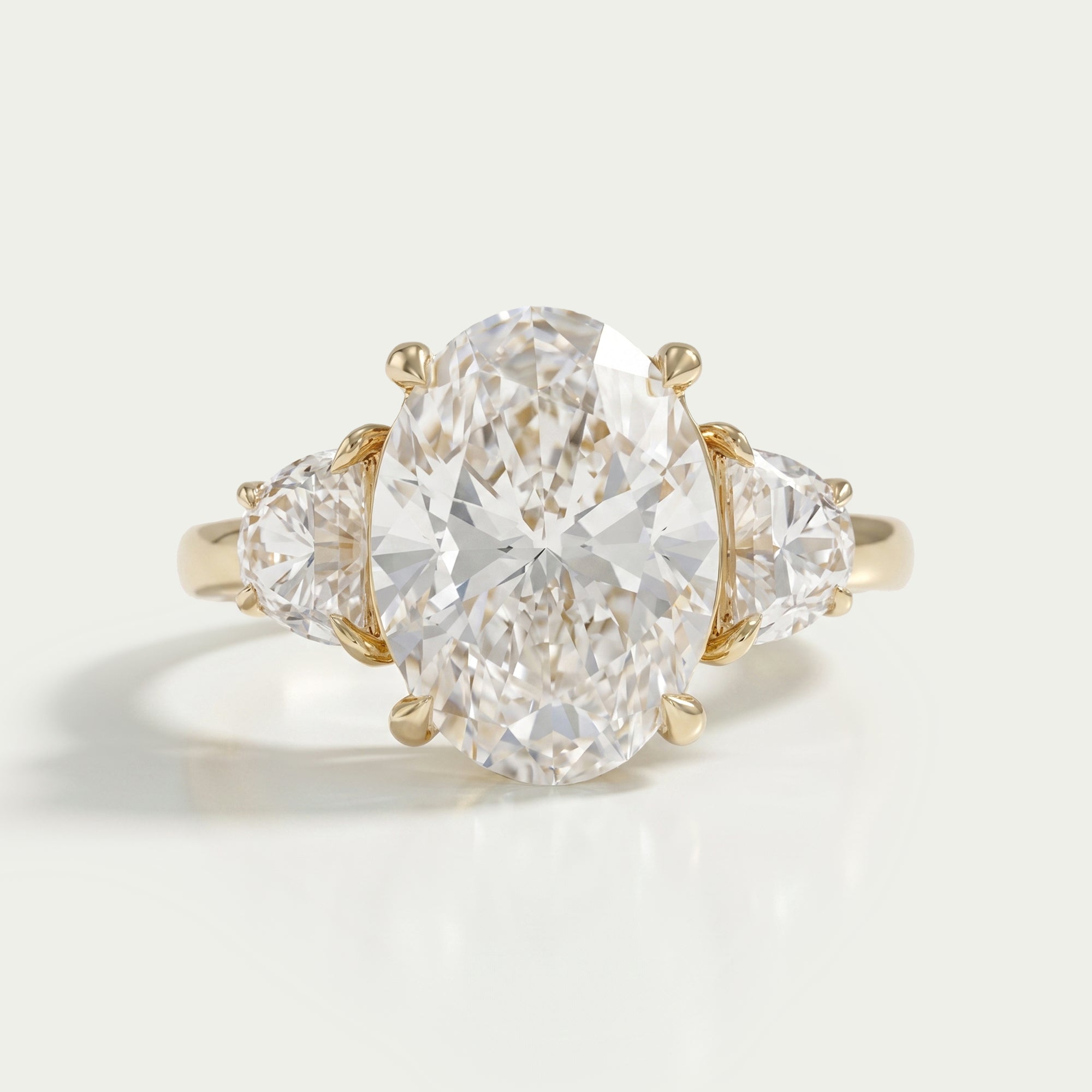 Three Stone Engagement Ring