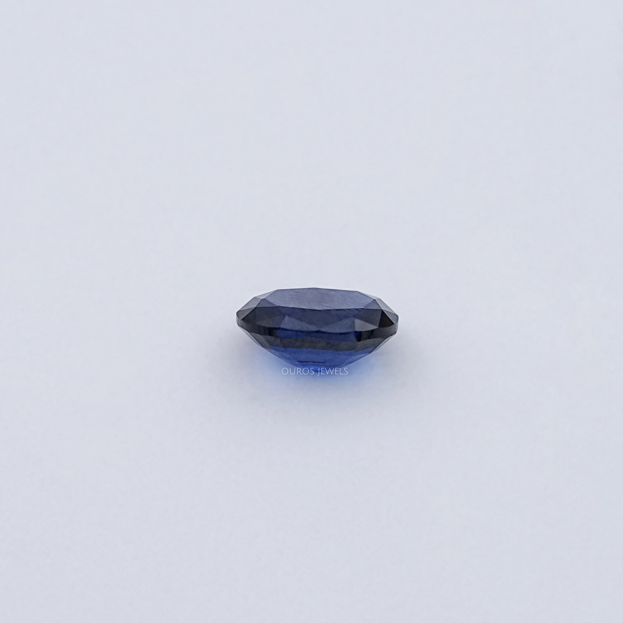 Oval Cut Lab Sapphire Gemstone Loose