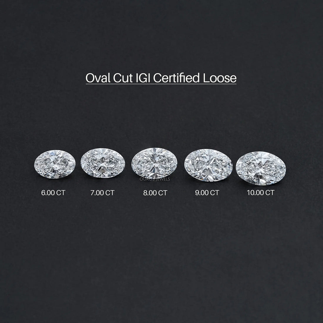 Oval Cut Lab Grown Certified Diamond Loose