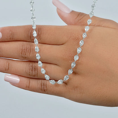 Drill Lab Diamond Tennis Necklace Necklaces